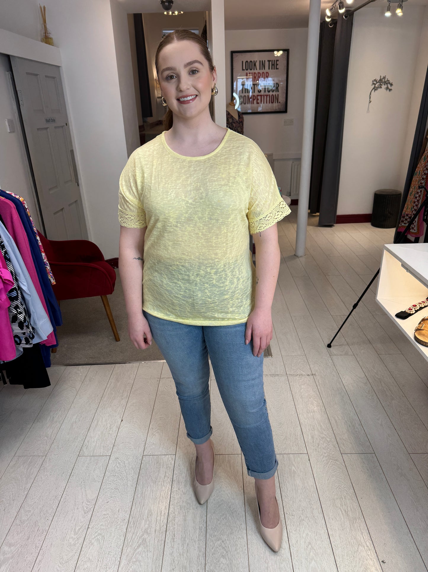 Lora Lemon Lightweight T-Shirt