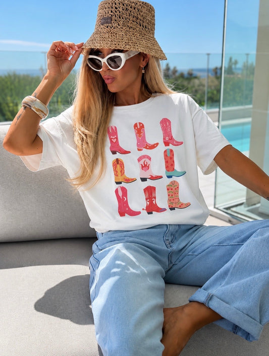 Nomi "Cowboy" Print T-shirt
