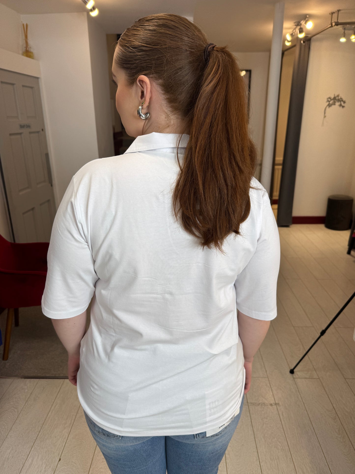 Rivali White Cotton Top