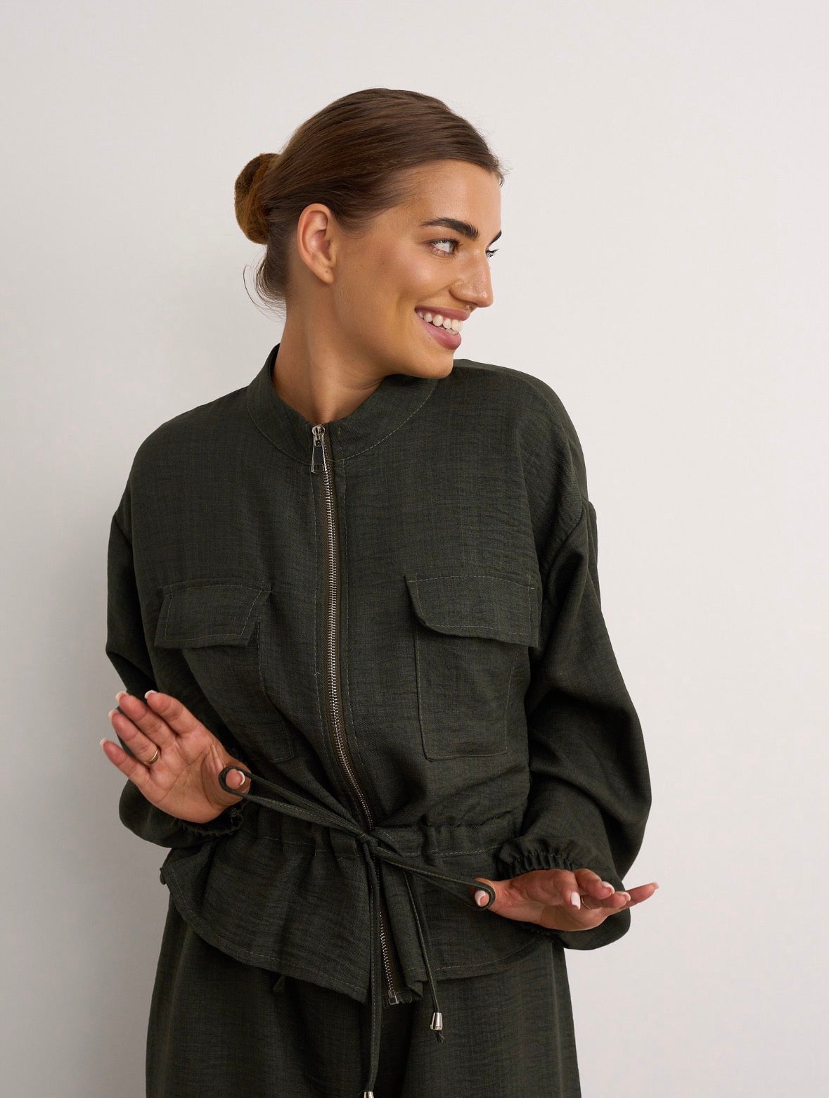 Lara Linen Feel Two Piece Co-Ord