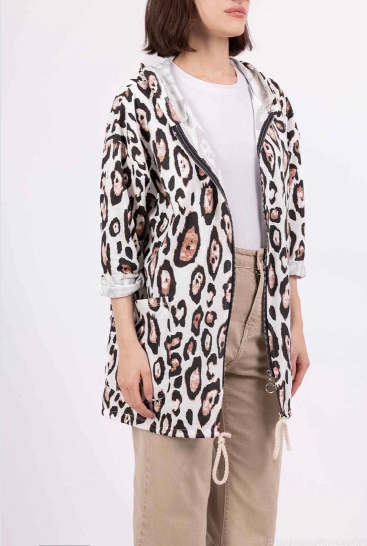 Sasha Leopard Print Cardigan