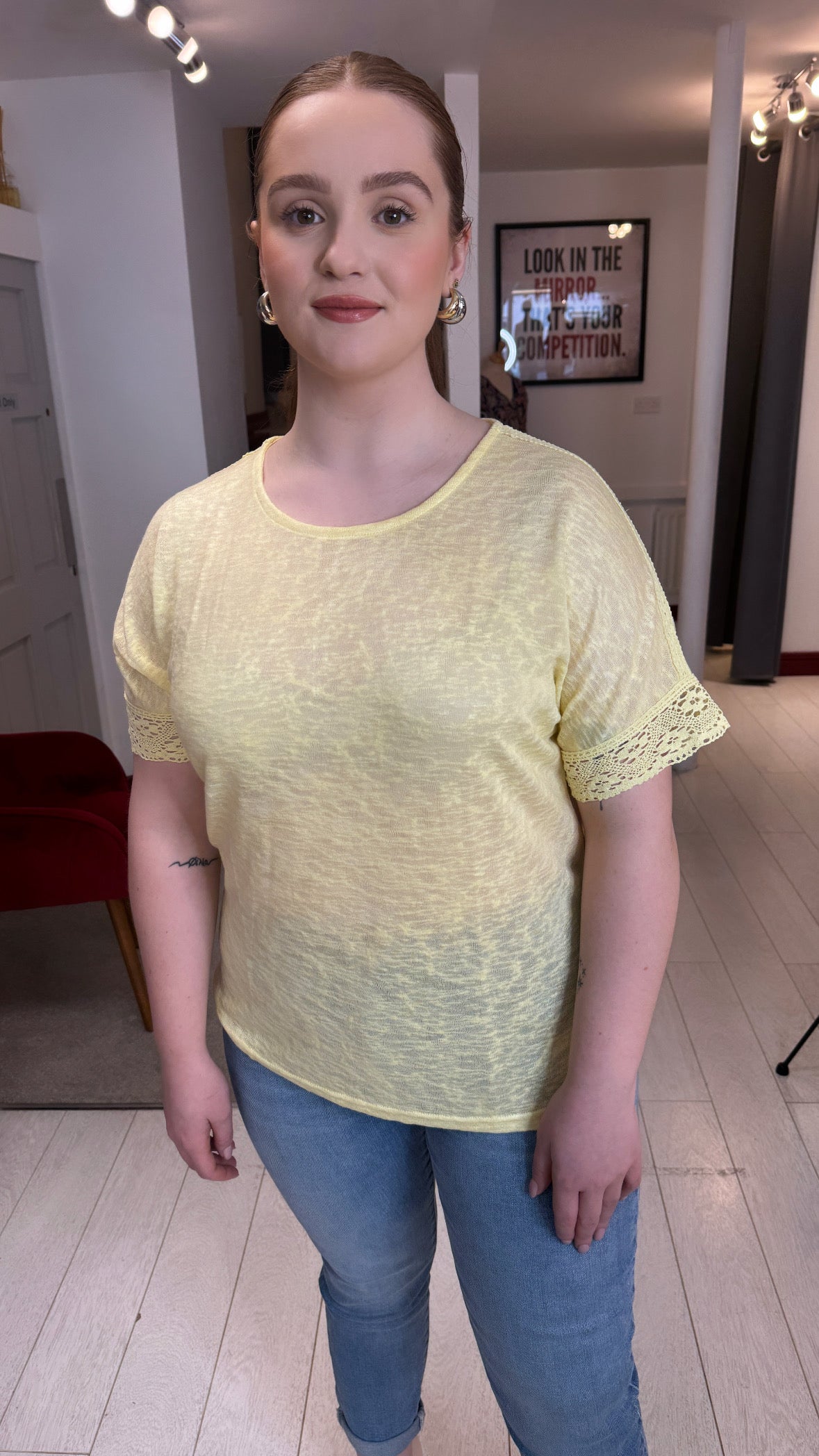 Lora Lemon Lightweight T-Shirt