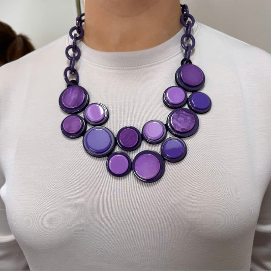 Heather Purple Pendant