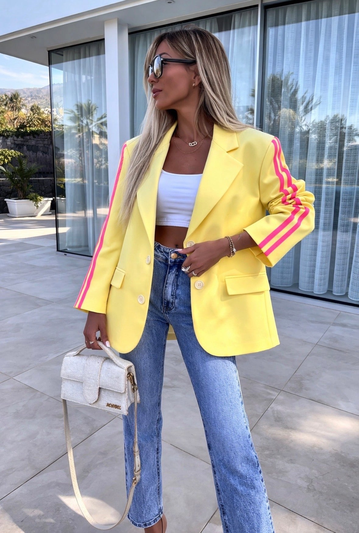 Cassa Yellow Blazer