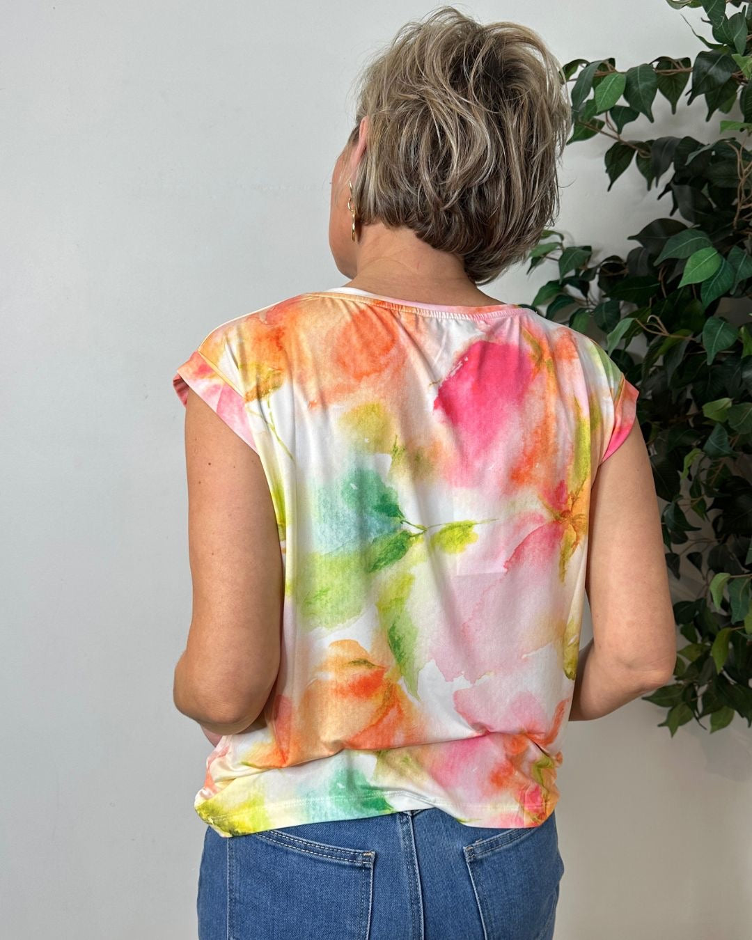 Lorie Pastel Print T-Shirt