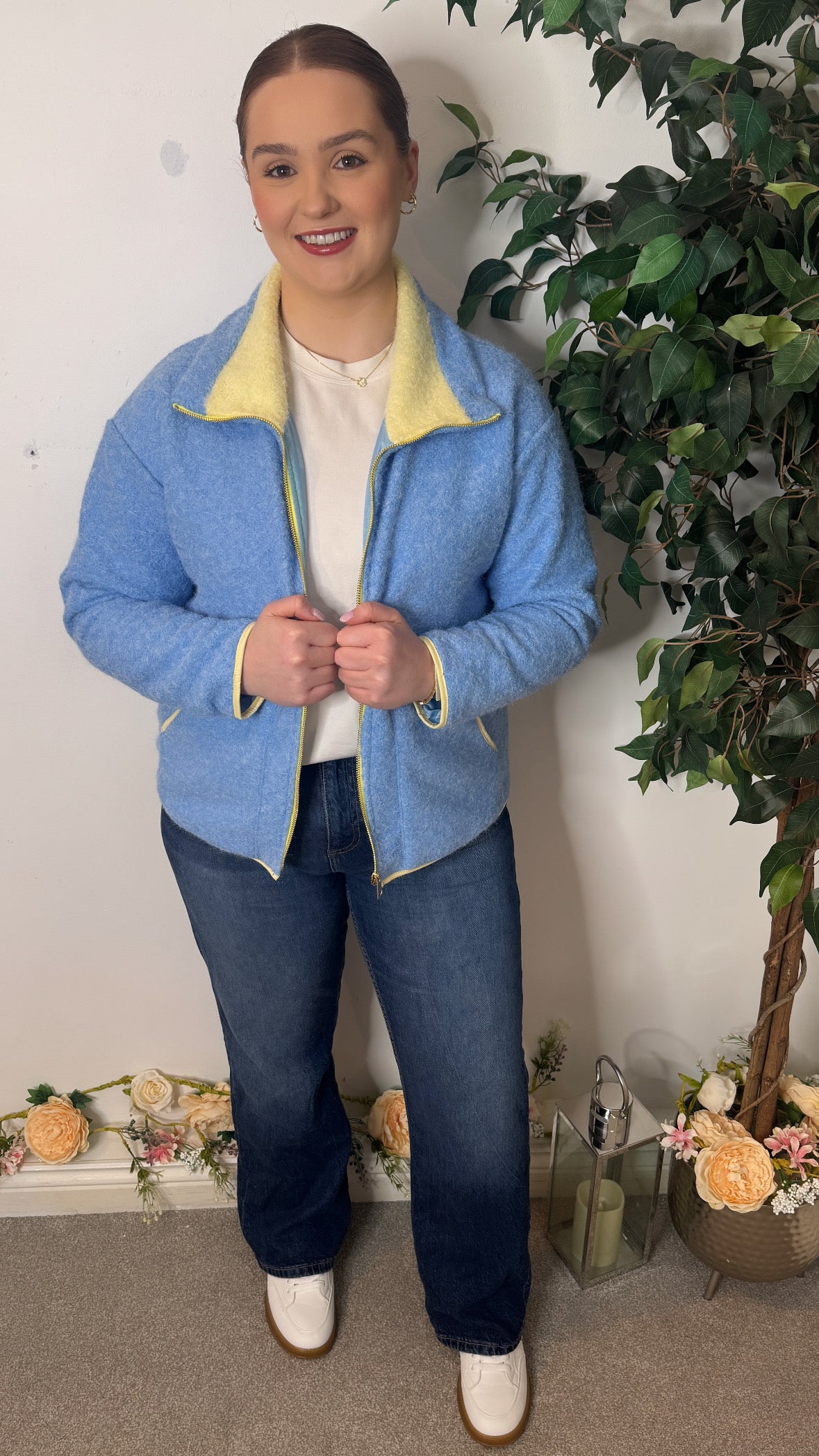 Liza Baby Blue Fleece