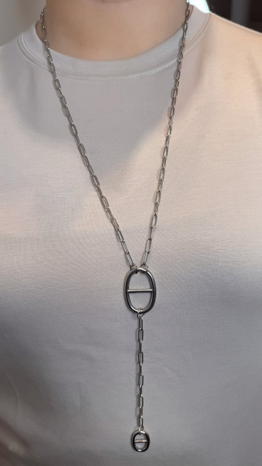 Minta Silver Chain Necklace