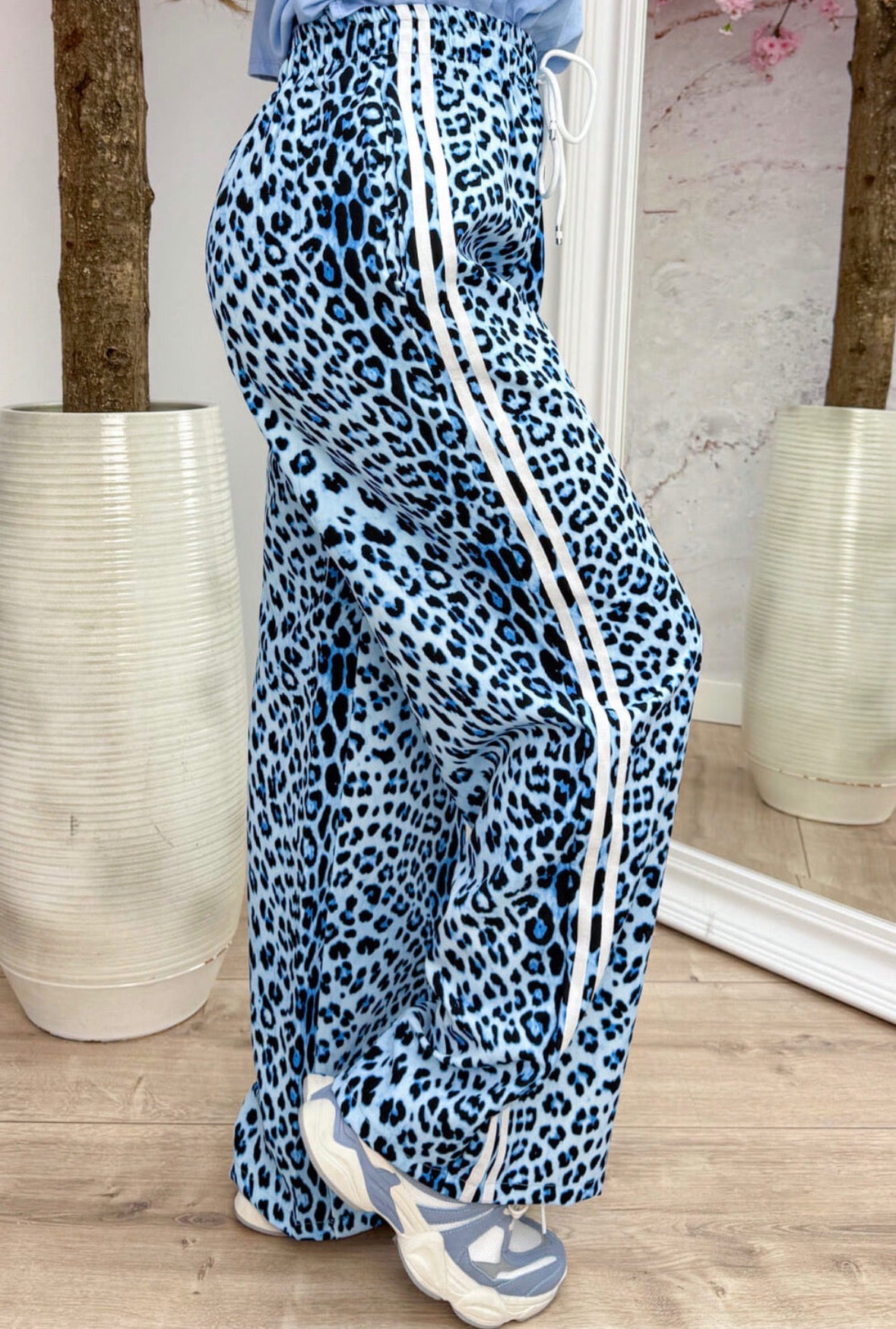 Luna Leopard Print Joggers