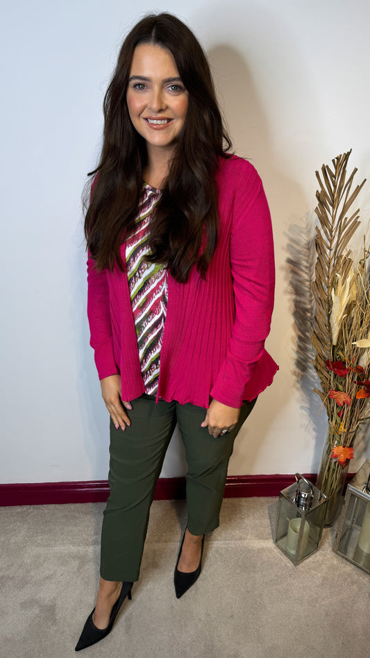 Sunday Short Pink Swing Cardigan