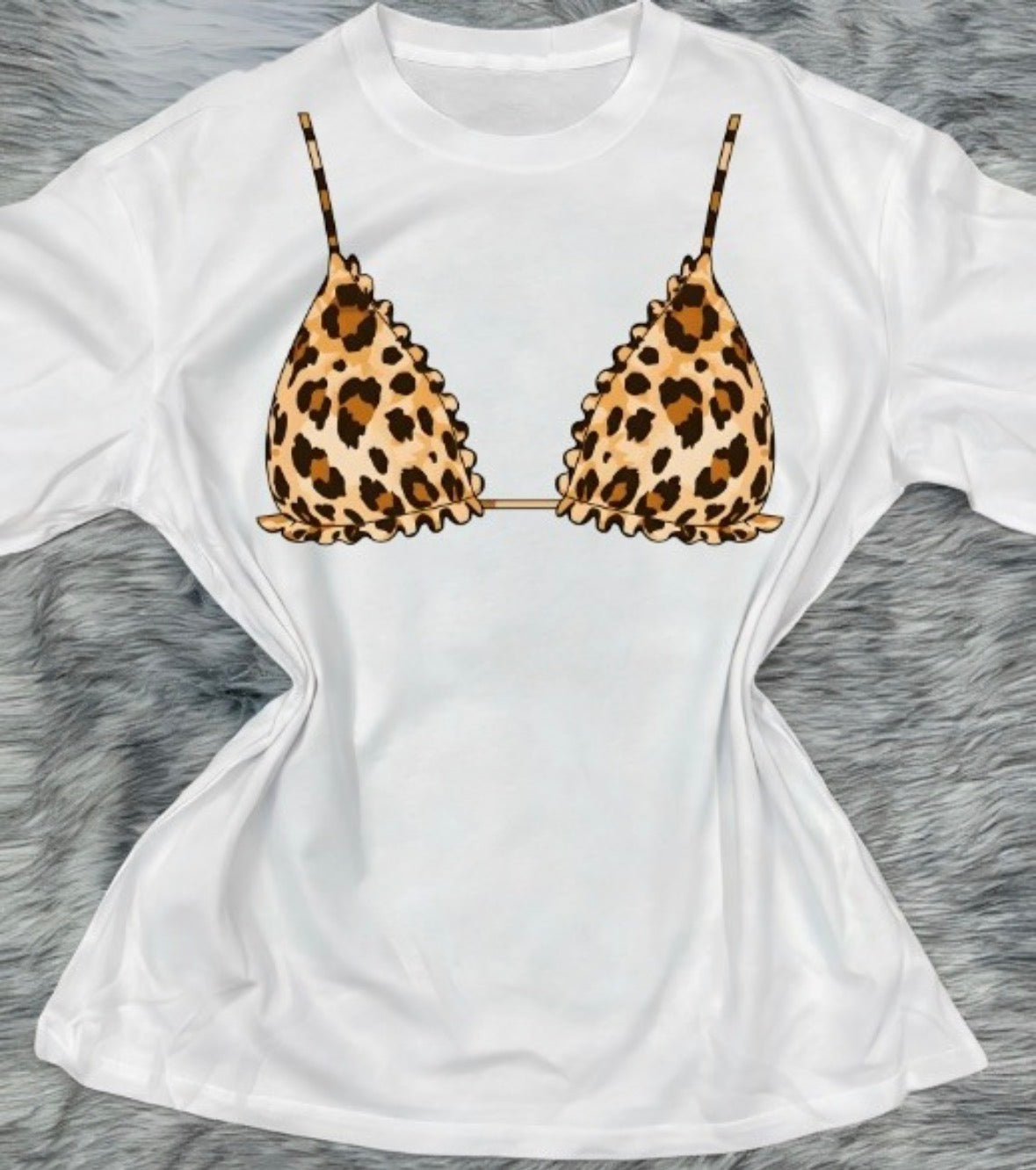Clara Leopard Print Tshirt