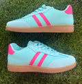 Tara Green and Pink Trainers