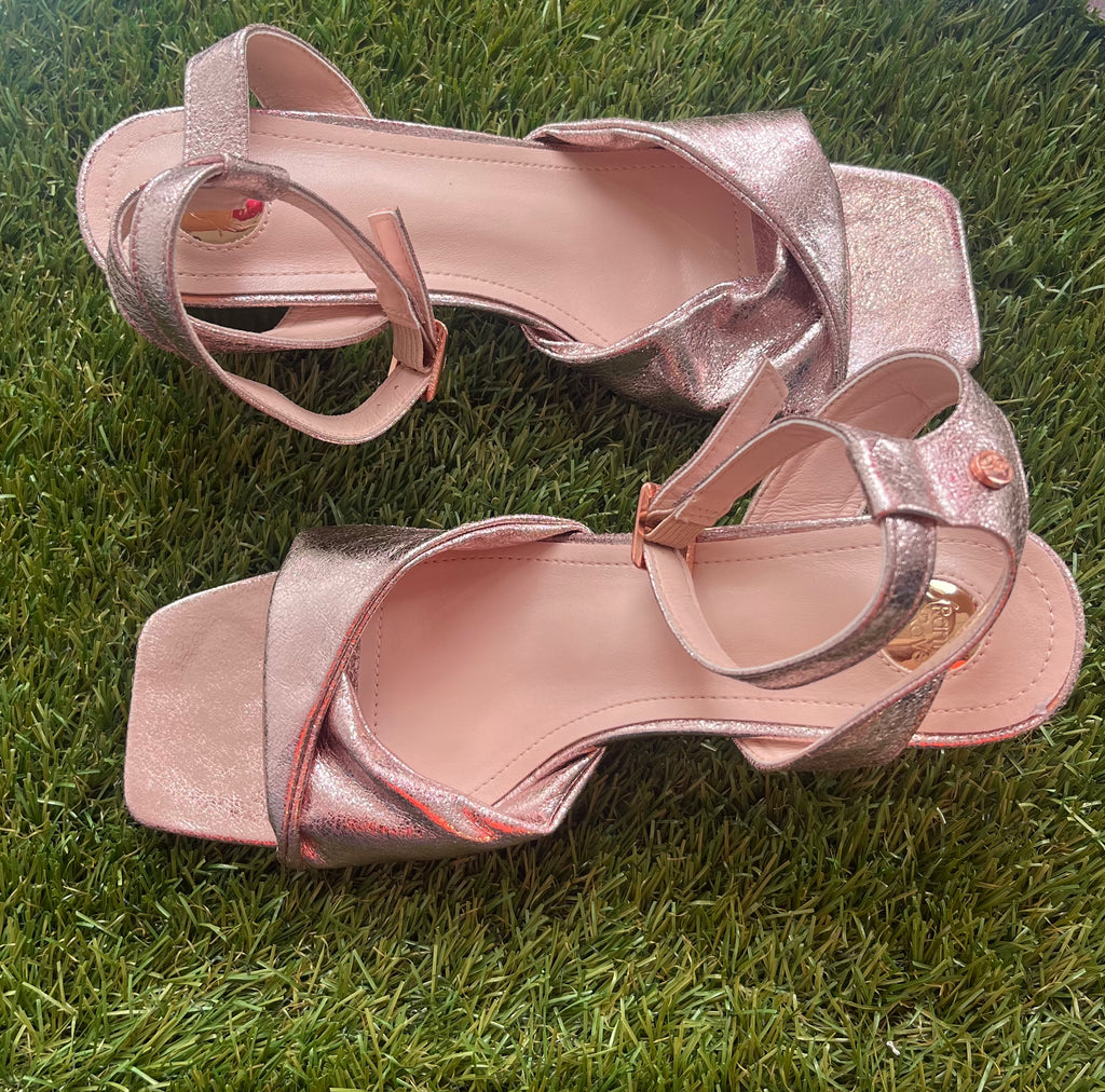 Rant and Rave Blush Block Heel