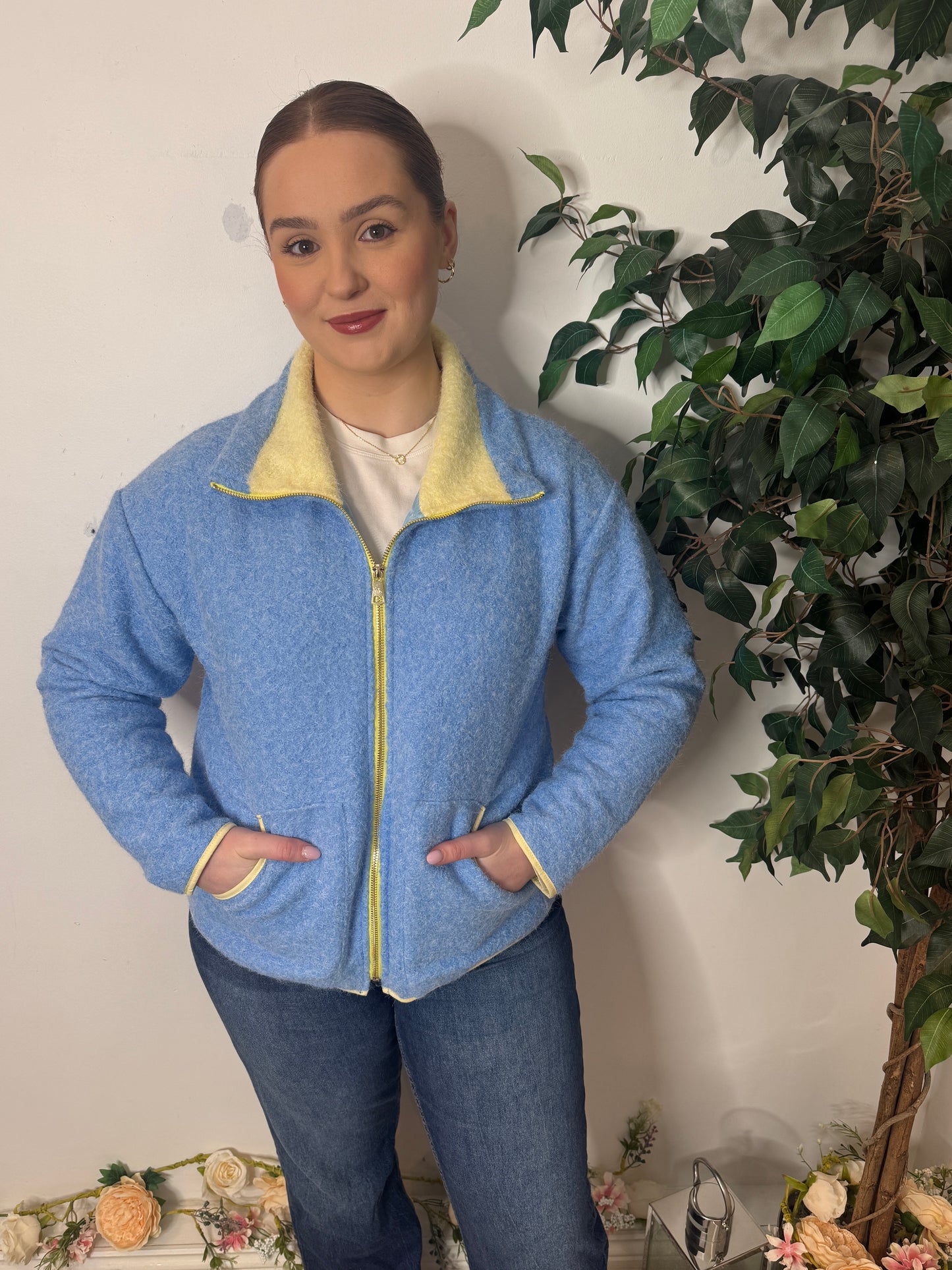 Liza Baby Blue Fleece