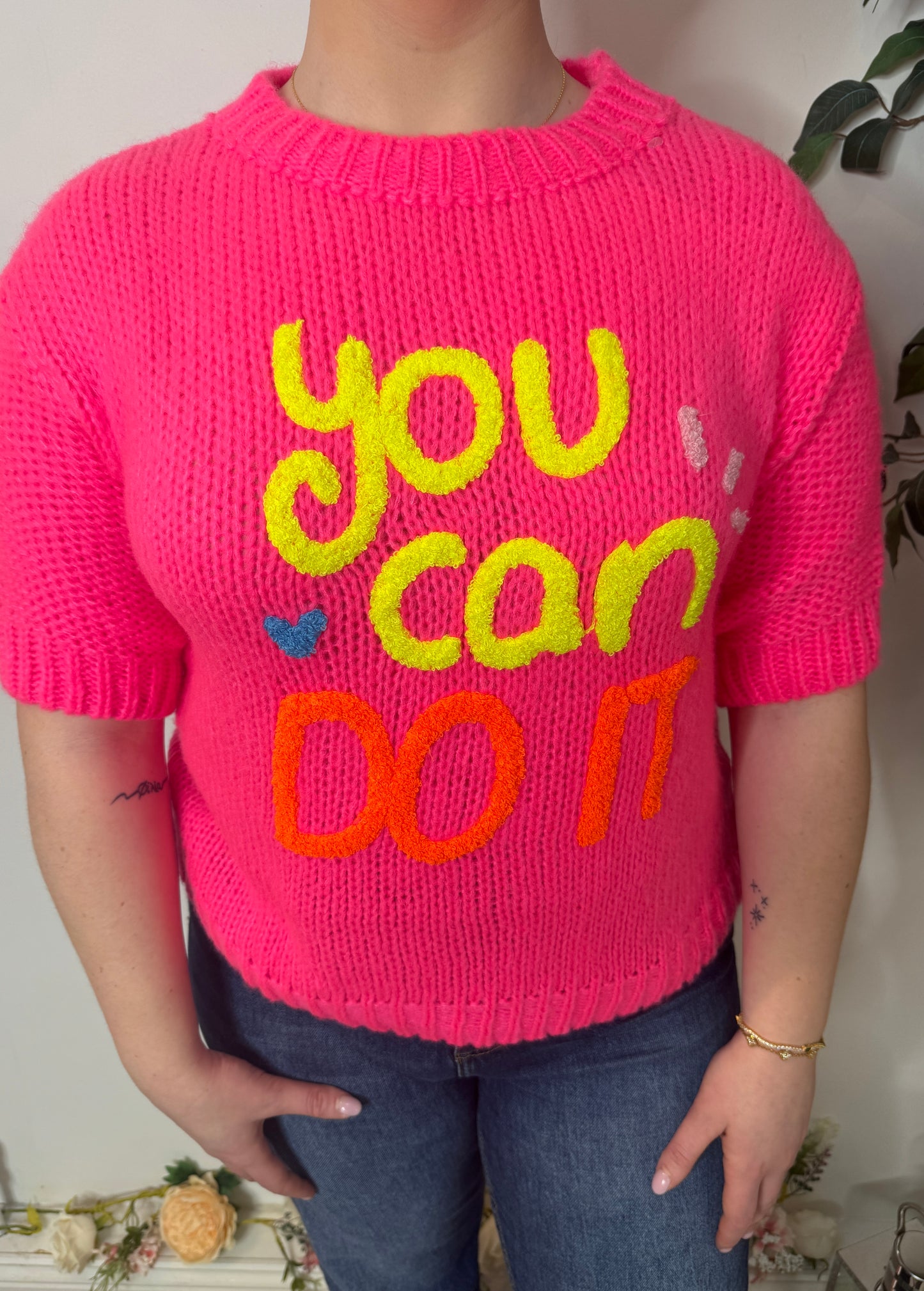 Daria Fuchsia Pink Top