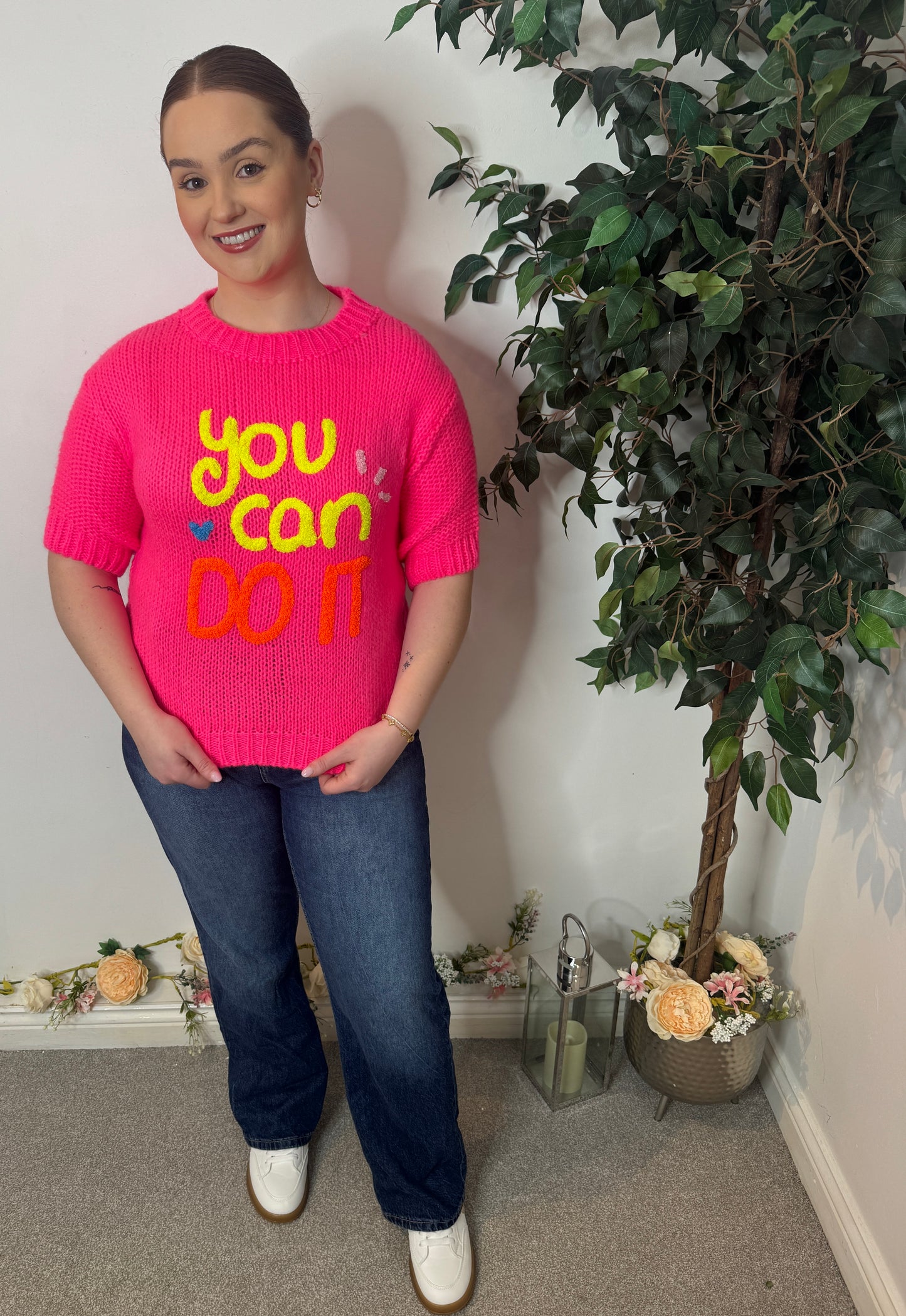 Daria Fuchsia Pink Top