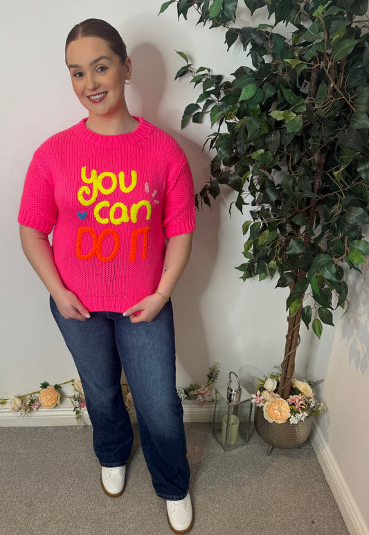 Daria Fuchsia Pink Top