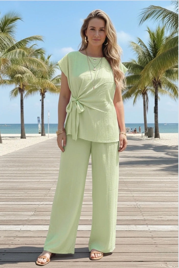 Layla Lime 2 Piece Set
