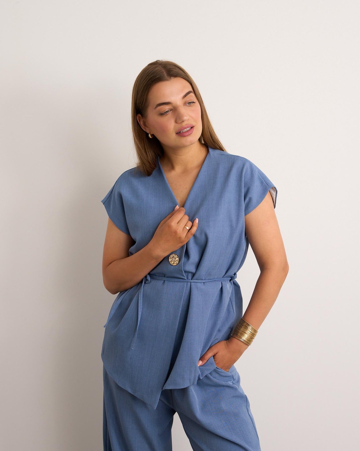 Daffney Denim 2 Piece Set