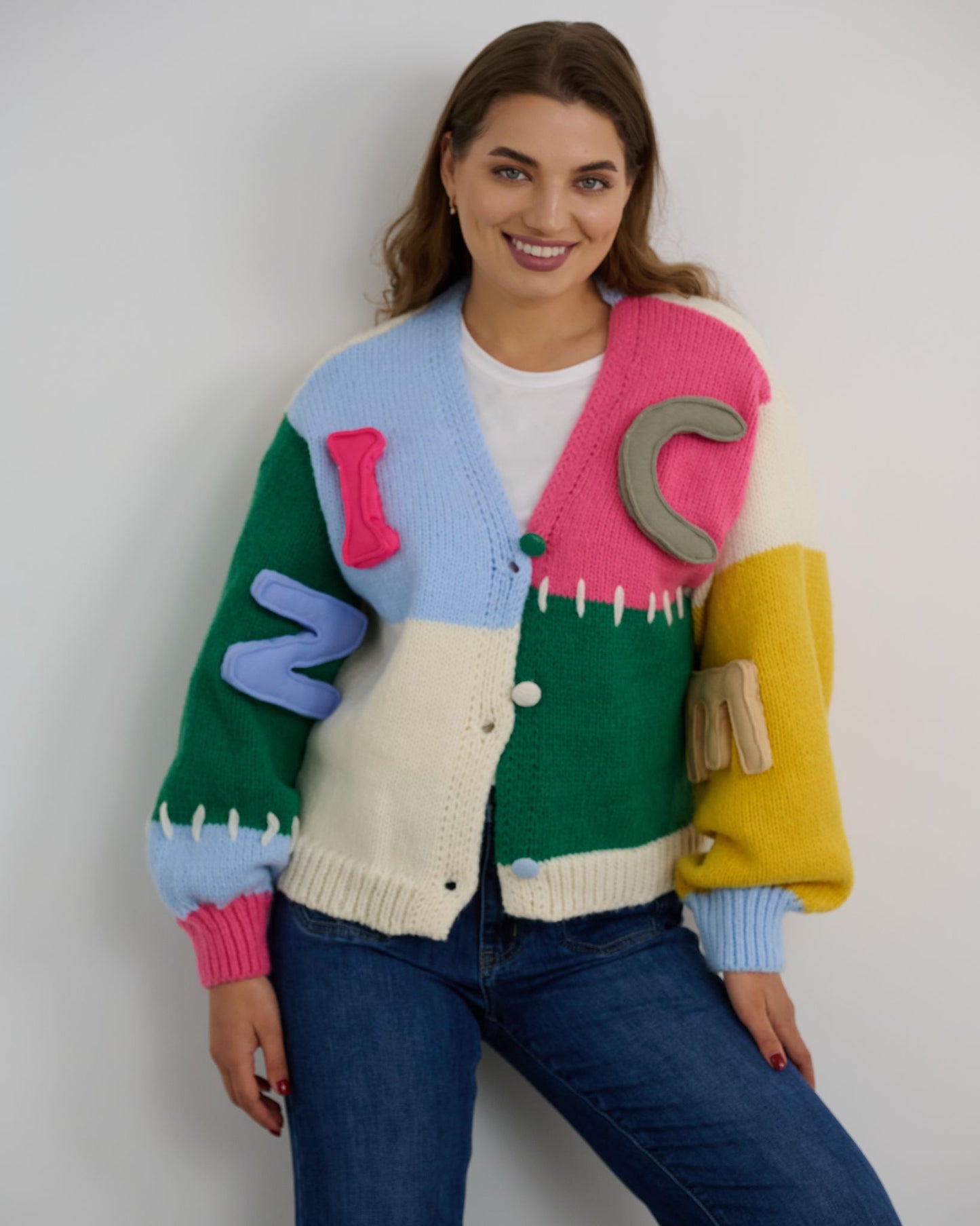 Jasmine Green Short Luxury Cardigan