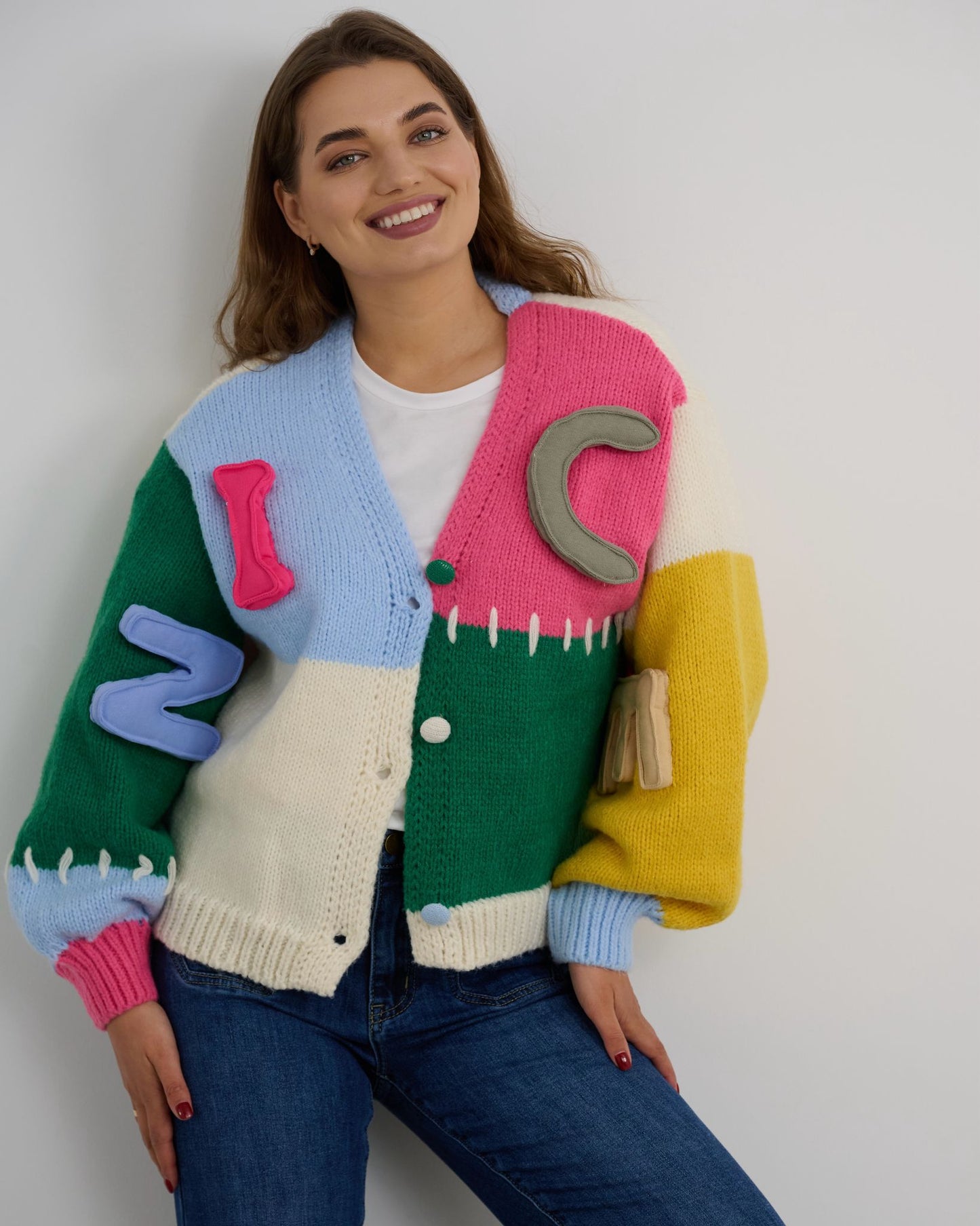 Jasmine Green Short Luxury Cardigan