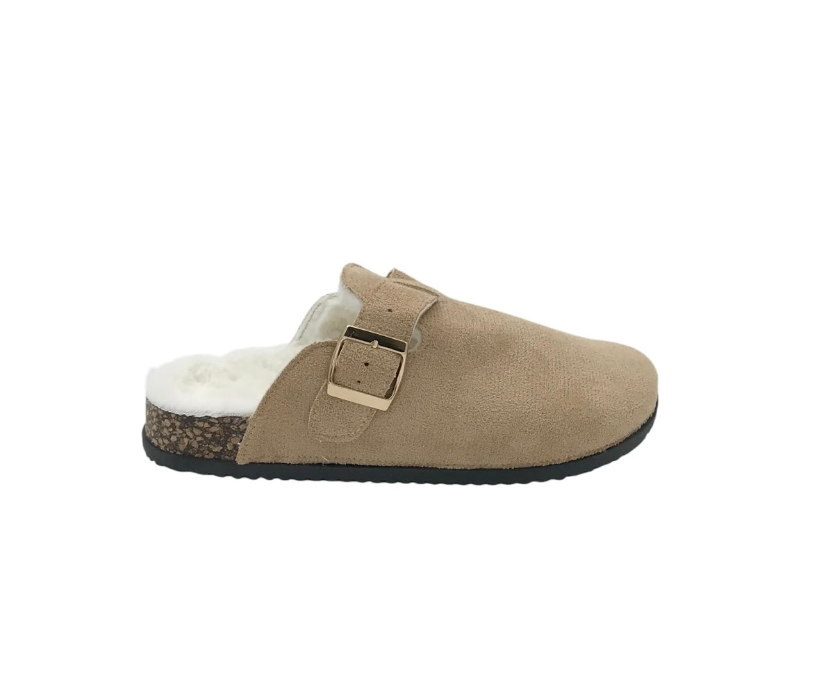 Camel Clog Sandal / Slipper