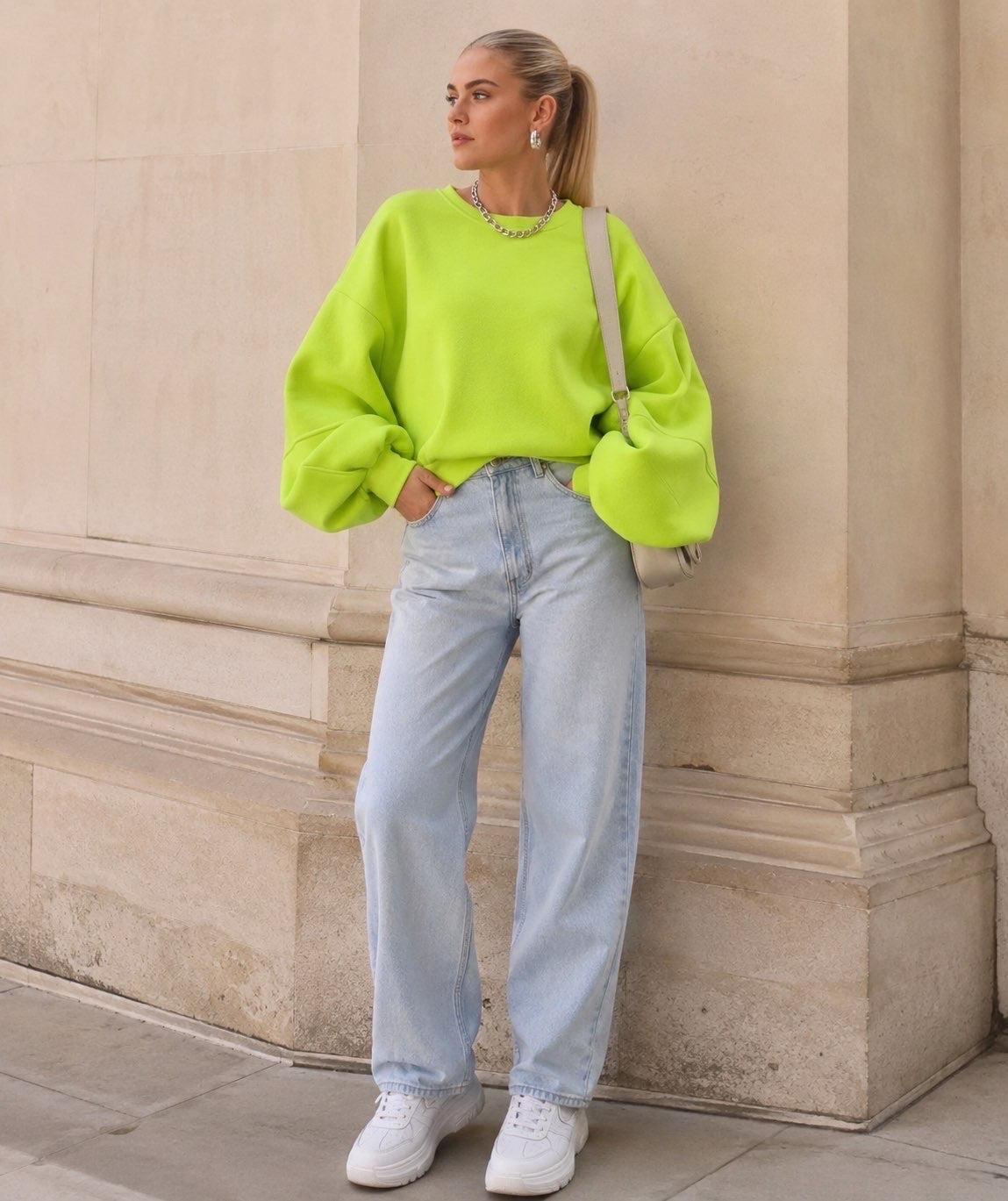 Kellie Neon Sulphur Jumper