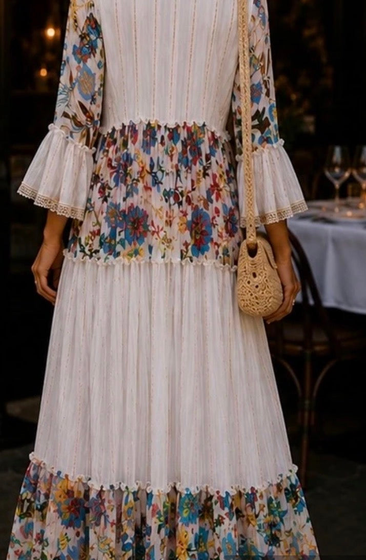 Lorna Floral Boho Dress