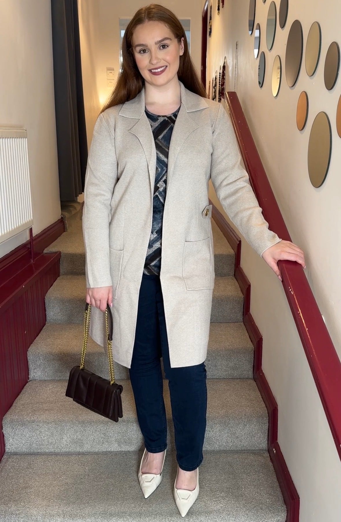 Saoirse Luxury Stone Coatigan