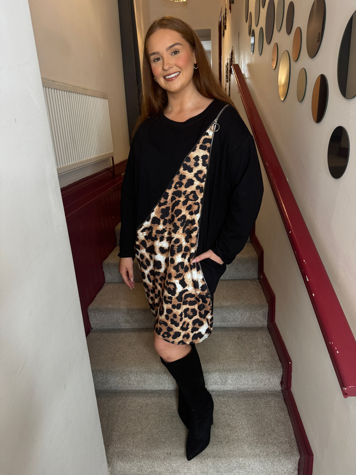 Lexie Leopard Print Tunic