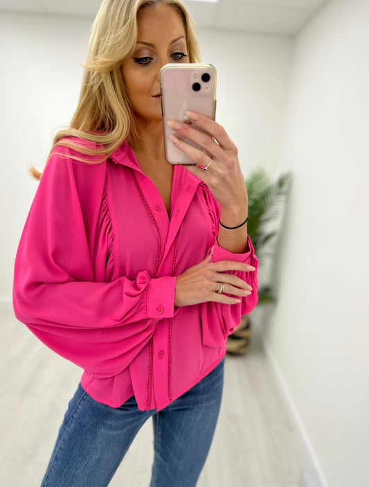 Anaya Pink Blouse