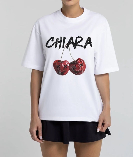 Chiara Cherry Print T-Shirt