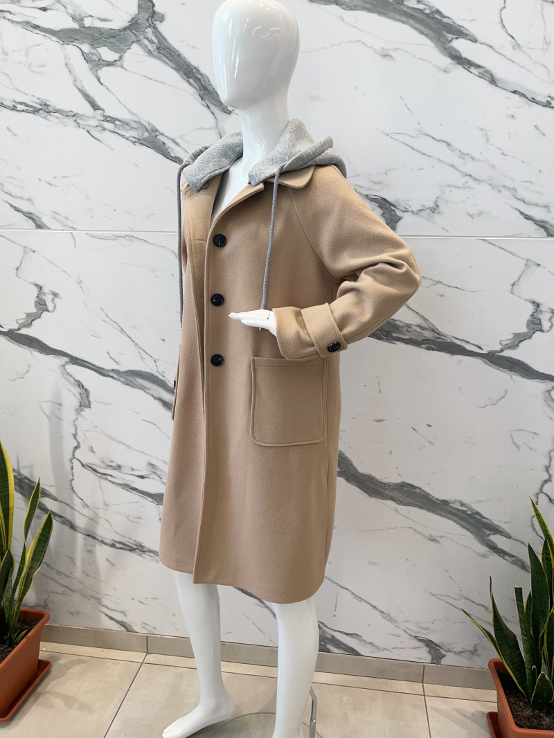 Davinda Camel Trench Coat