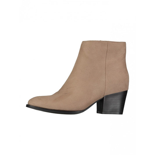 Jacky Beige Suede Ankle Boot
