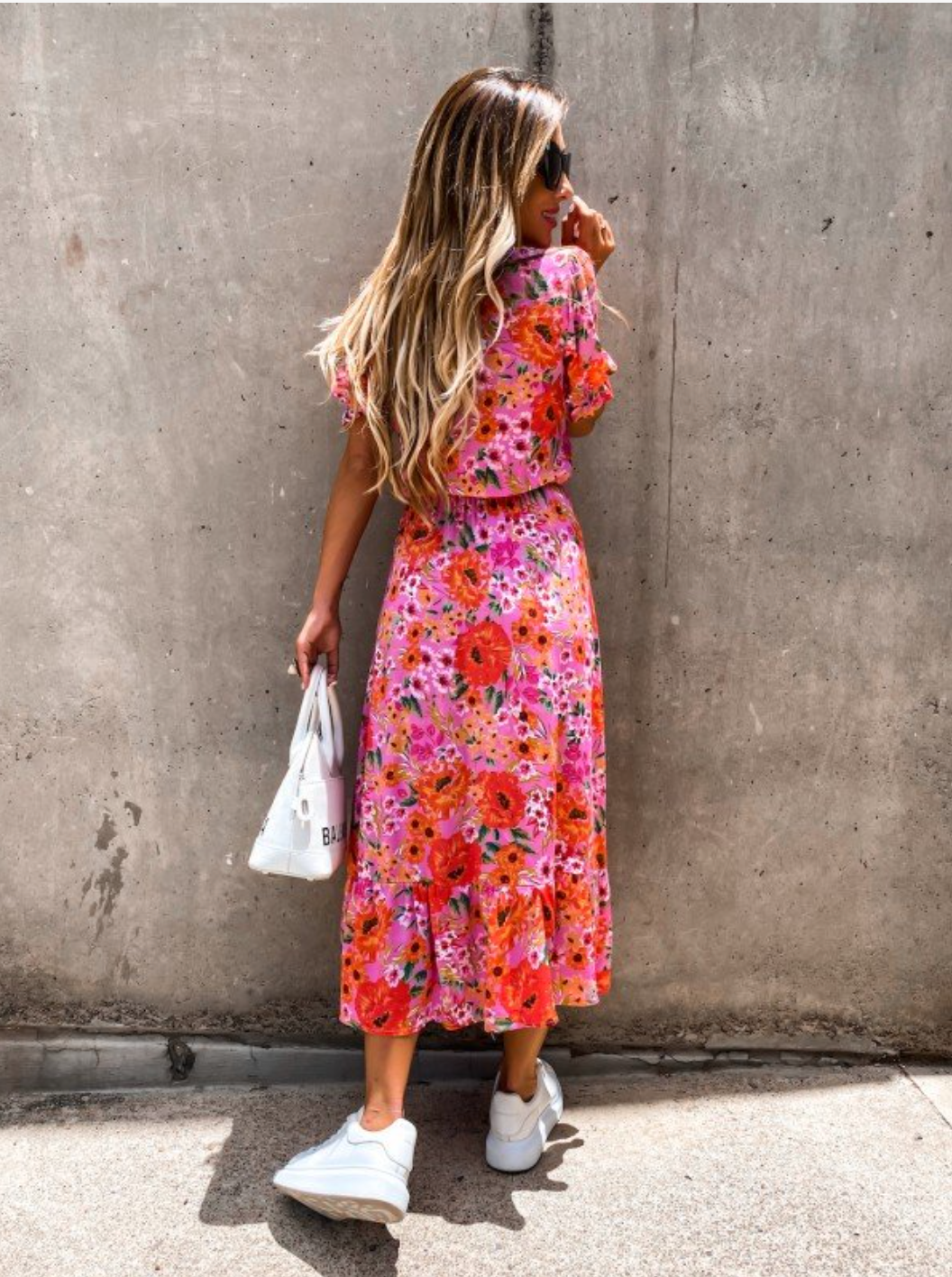 Sienna Pink Floral Dress